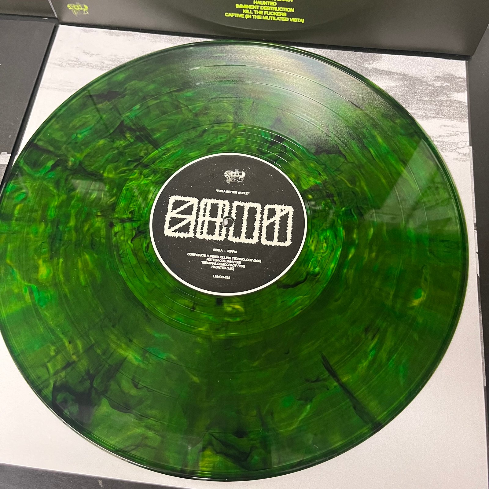 S.H.I.T. - For A Better World LP | IRON LUNG RECORDS
